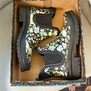 Keds Rifle Paper Company Rain Boots